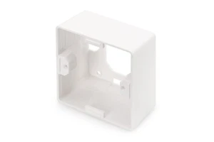DIGITUS Surface-Mounted Frame for Junction Box/Network Socket - German Layout - - Photo 1/5