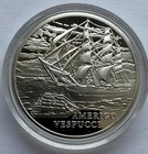 Belarus 20 rubles Amerigo Vespucci Ship Clipper  silver coin 2010
