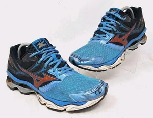 Mizuno Mens Wave Creation 14 Running Shoes Sneakers Blue Black Size 10.5 - Picture 1 of 9