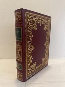 SIGNED/FRANKLIN LIBRARY A World of Love, Joseph P Lash - First Ed Leather VG - Picture 1 of 7