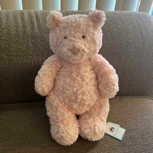 Jellycat Leola bear medium pink- BNWT 100% authentic  - Picture 1 of 11