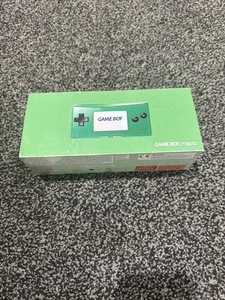 Nintendo Gameboy Micro Console Green Boxed With Manuals - Picture 1 of 11