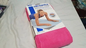 MARIKA Yoga Mat Toalla - Estilo: NR191004 ROSA 24" X 72" NUEVO - Imagen 1 de 8