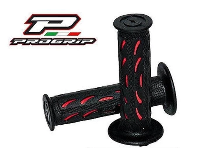 Progrip 724 Griffe Griffgummi Rot 22mm Motorrad Roller Bike - Bild 1 von 1