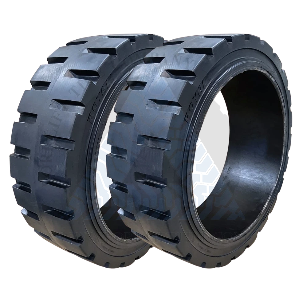 2 (dos) 18x6x12-1/8 CARRETILLA ELEVADORA COJÍN NEUMÁTICOS SÓLIDOS 1861218 | NEUMÁTICOS ROYAL Traction Foto 1 de 1