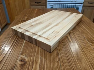 10"x16"x1.5" Handmade cutting board butcher block hard maple hardwood  - Picture 1 of 3