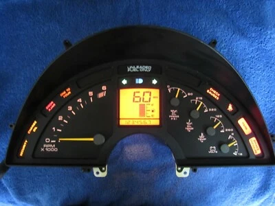 Corvette C4 digital Analog dash instrument cluster Rebuilt 90 91 92 93 94 95 96 - Image 1 of 3