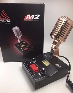 MICRÓFONO BASE DE ALIMENTACIÓN AMPLIFICADO 6 PINES PRESIDENT LINCOLN GOLD DELTA M2 MICRÓFONO CB  - Imagen 1 de 7