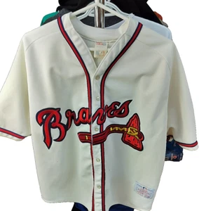 TOM GLAVINE ATLANTA BRAVES CCM MLB Jersey, large - Picture 1 of 4