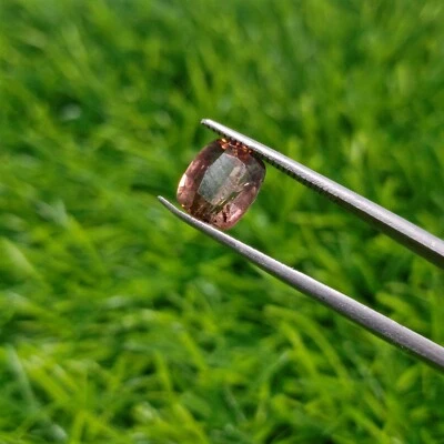 2.1 Carats Eye Clean Cusion Shape Briliant Cut Wenge Color Rare Axinite Gemstone - Image 1 of 4