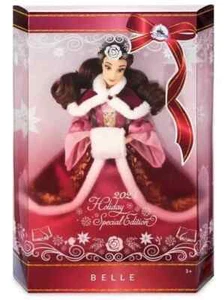 DISNEY 2024 SPECIAL EDITION HOLIDAY DOLL BELLE BEAUTY & THE BEAST w/ Box Damage - Picture 1 of 3