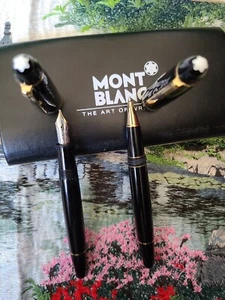 Vantage Montblanc FP and 162 RB, The 146 pen with 14k , B Gold Nib, Nice wo - Picture 1 of 13
