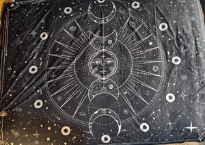 Moon Phase Tapestry 77"X57" - Picture 1 of 4