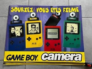 Pocket Camera Cardboard Display Nintendo Gameboy Store promo PLV Standee Affiche - Foto 1 di 4