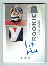 09-10 UD Upper Deck The Cup  Michal Neuvirth  /249  Rookie  Patch  Auto