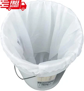Brew Bag Extra Large 31”X22” Reusable Brew In A Bag 2 Pack New Version White - Picture 1 of 8