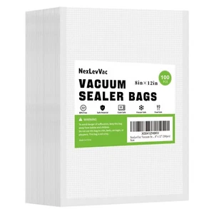 Vacuum Sealer Bags 200 Pint 6X10 Inch, Seal a Meal Bags, BPA Free, Puncture Prev - Picture 1 of 10
