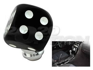 DICE BLACK MANUAL TRANSMISSION SHIFT KNOB FOR IS250 IS350 COROLLA RAV4 FR-S TC - Picture 1 of 1