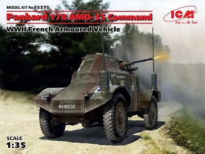 ICM 35375 Panhard 178 AMD-35 Command - Immagine 1 di 2