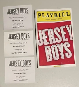 Jersey Jungen Playbill - April 2014 - Bild 1 von 1