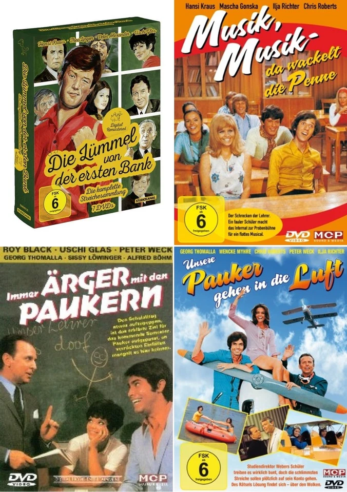 PENNE PAUKER & DIE LÜMMEL VON DER ERSTEN BANK 10 Kultkomödien DVD Box EDITION