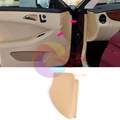 👉 Cubierta de panel de puerta delantera izquierda beige para Mercedes C219 CLS & CLS AMG 2006-2011 Foto 1 de 4