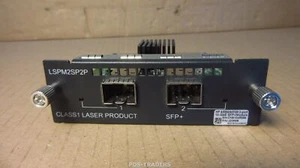 Module HP LSPM2SP2P 2 ports SFP+ 10 GbE A5500//E4800/E4500 - à partir du commutateur HP JE069A - Photo 1/4