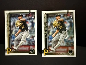 (2) 2025 Topps Mike Burrows RC #615 Pirates - Bild 1 von 2