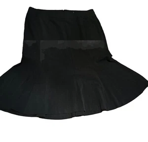 Neu mit Etikett Lane Bryant Ponte Strick Meerjungfrau Rock Damen 24 Reißverschluss anthrazit meliert grau - Bild 1 von 7