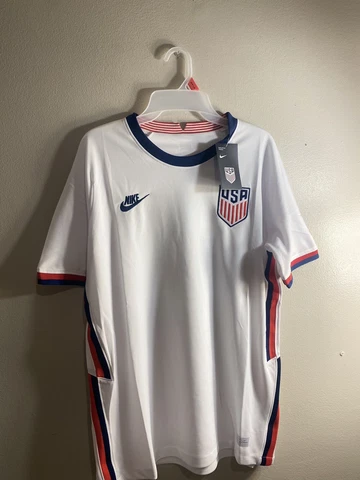 Nike USA 2020 Vaporknit Home Soccer Jersey Mens Size USMNT NWOT Size L/Xl Cover