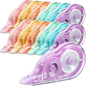 12 Pcs Correction Tape Eraser White Tape Original Correction Wide Tape for Schoo - Picture 1 of 7