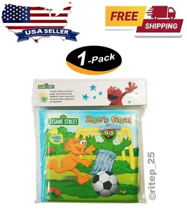 Sesame Street Zoe's Goal Sports Bubble Book - Great For Bath Time (1 Pack) - New - Picture 1 of 6