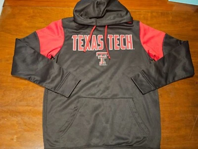 Texas Tech Red Raiders  Black & Red Hoodie, Size S - Image 1 of 3