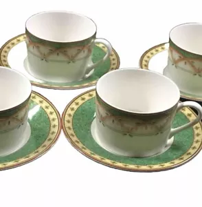 MIKASA ULTIMA+…LEMON TWIST: SET OF 2 CUPS 2 SAUCERS; 6 SETS AVAILABLE; LNC - Picture 1 of 11