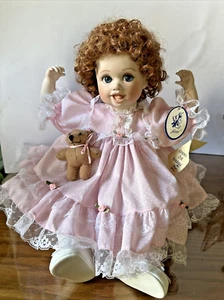 Dolls By Jerri- 15"Tansy LTD Ed 29/450 Jerri McCloud design porcelain doll - Picture 1 of 12