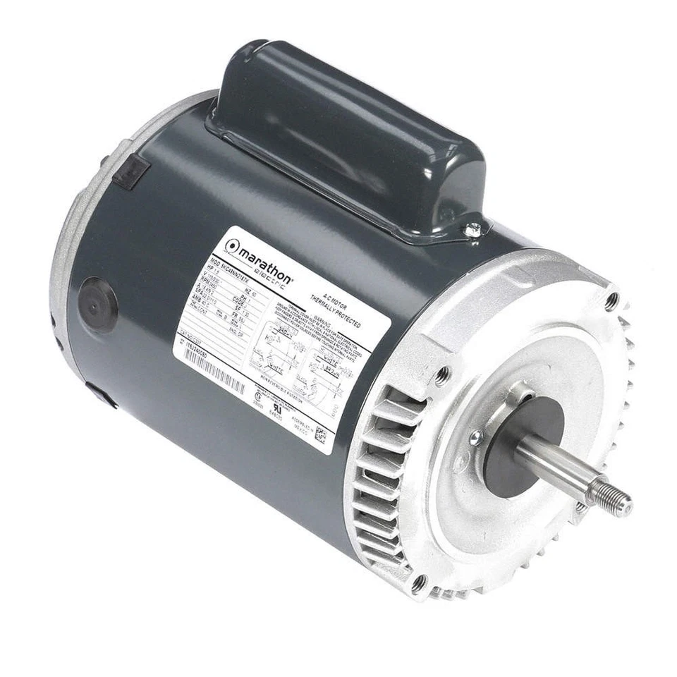LEESON 5KC49NN2167X Motor,1 1/2 HP,3,450 rpm,56J,115/230V 2K370 - Image 1 of 1