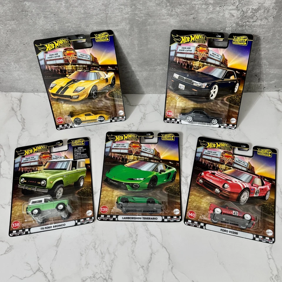 Hot Wheels Boulevard Premium - Lamborghini Nissan Ford Bronco GT RS200 Foto 1 de 1