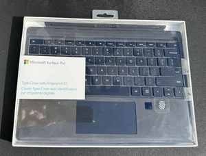 Microsoft Type Cover Model 1755 Keyboard Finger ID Surface Pro 3, 4, 5, 6, 7 - Picture 1 of 11