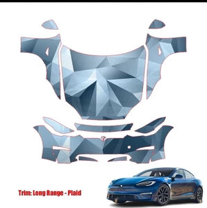 2022-2025 For Tesla Model S Precut PPF Paint Protection Kit – Full Front - Picture 1 of 7