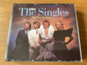 ABBA The Singles: Two CD Fatbox Set The First Ten Years Made in West Germany - Picture 1 of 12