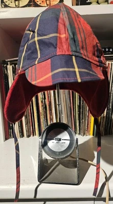 Raro Sombrero Trampero a Cuadros Baby GAP Años 90 De Colección Talla XS/PEQUEÑO Hecho en Algodón Corea Foto 1 de 4