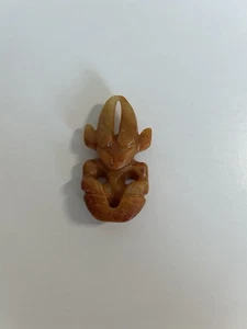 Ciondolo Antico Cinese Di Pietra - Foto 1 di 2