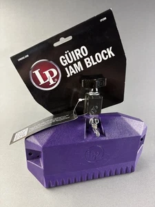 LP Latin Percussion LP1209 Low Pitch Guiro Jam Block - PURPLE NIP - Picture 1 of 7