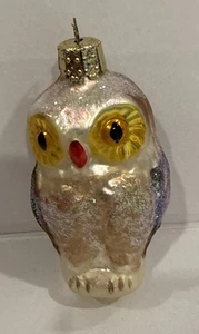 Vintage Owl Christmas Ornament From Christborn. Made In Germany - Picture 1 of 4