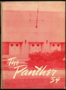 VINTAGE 1954 THE PETAL PANTHER, MISSISSIPPI EAST FORREST HIGH SCHOOL YEARBOOK - Picture 1 of 4