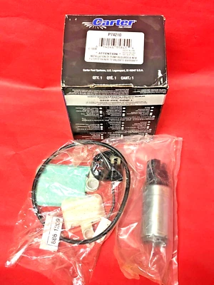 Bomba de combustível elétrica e conjunto de filtro CARTER P74210 para Ford Windstar fabricado nos EUA - Imagem 1 de 3