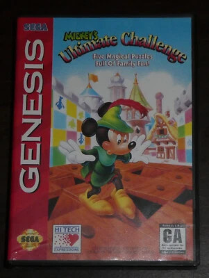 Sega Genesis. Mickey's Ultimate Challenge (NTSC USA/CAN) - Image 1 of 4