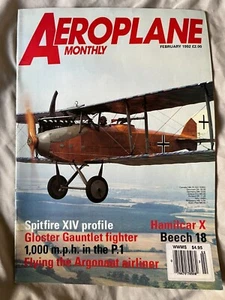 Aeroplane Monthly - Vol 20 Issue No 226 - February 1992 - Foto 1 di 12