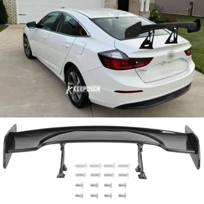 Gloss 47" Rear Spoiler Trunk Tail Wing Spoiler For Honda Insight Sedan 2019-2022 - Image 1 of 4