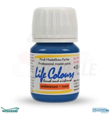 ELITA MODELLE Elita Farben Life Colours RAL 5010 Enzianblau 15ml seidenmatt